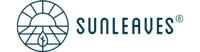 Sunleaves logo Dark midnight green