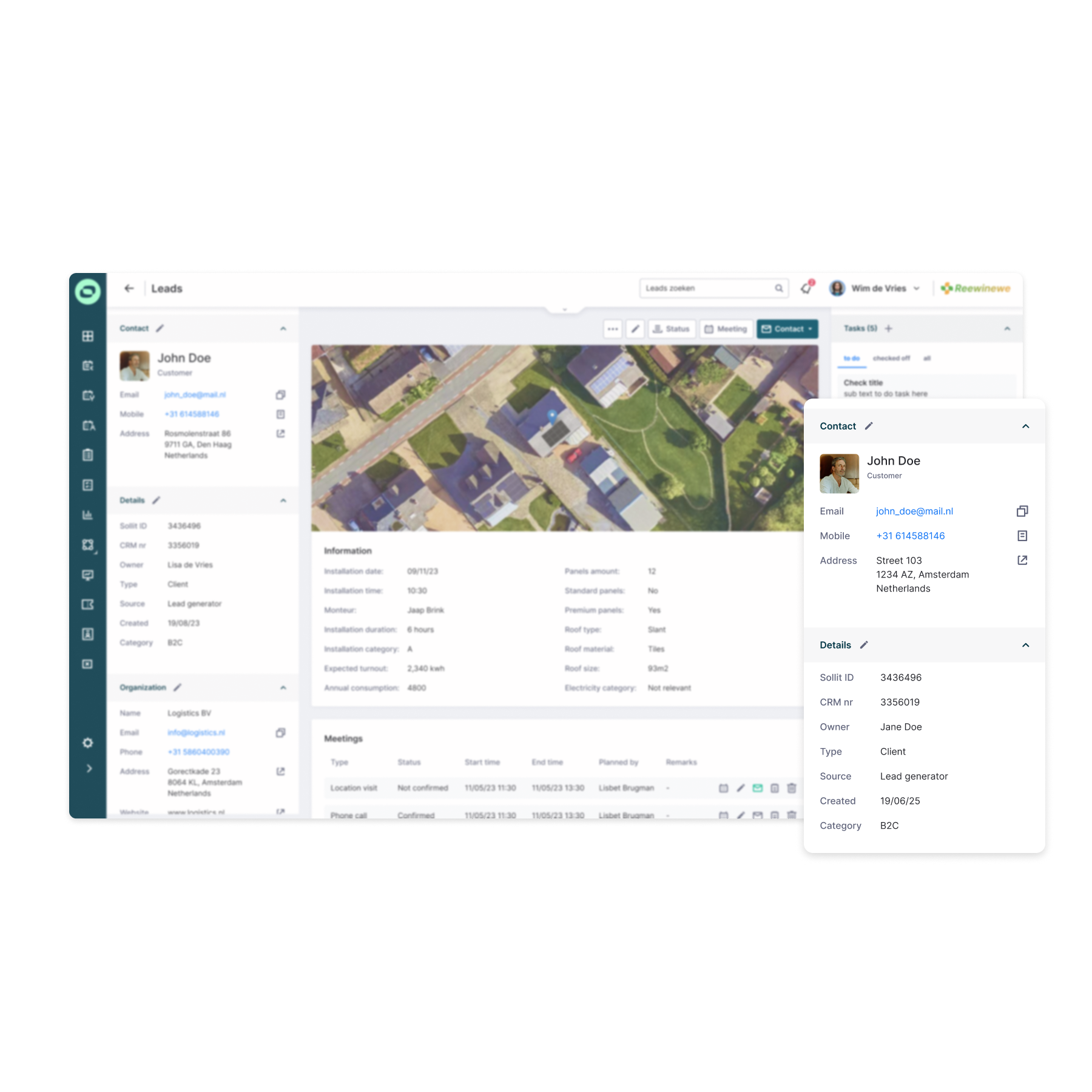 CRM Leads Sollit Profile page EN
