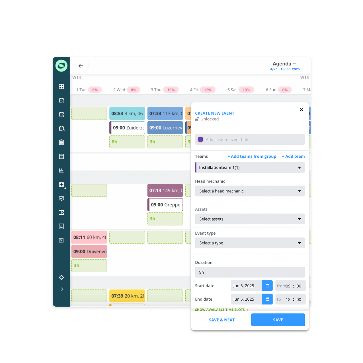 Installation planning Sollit squared EN
