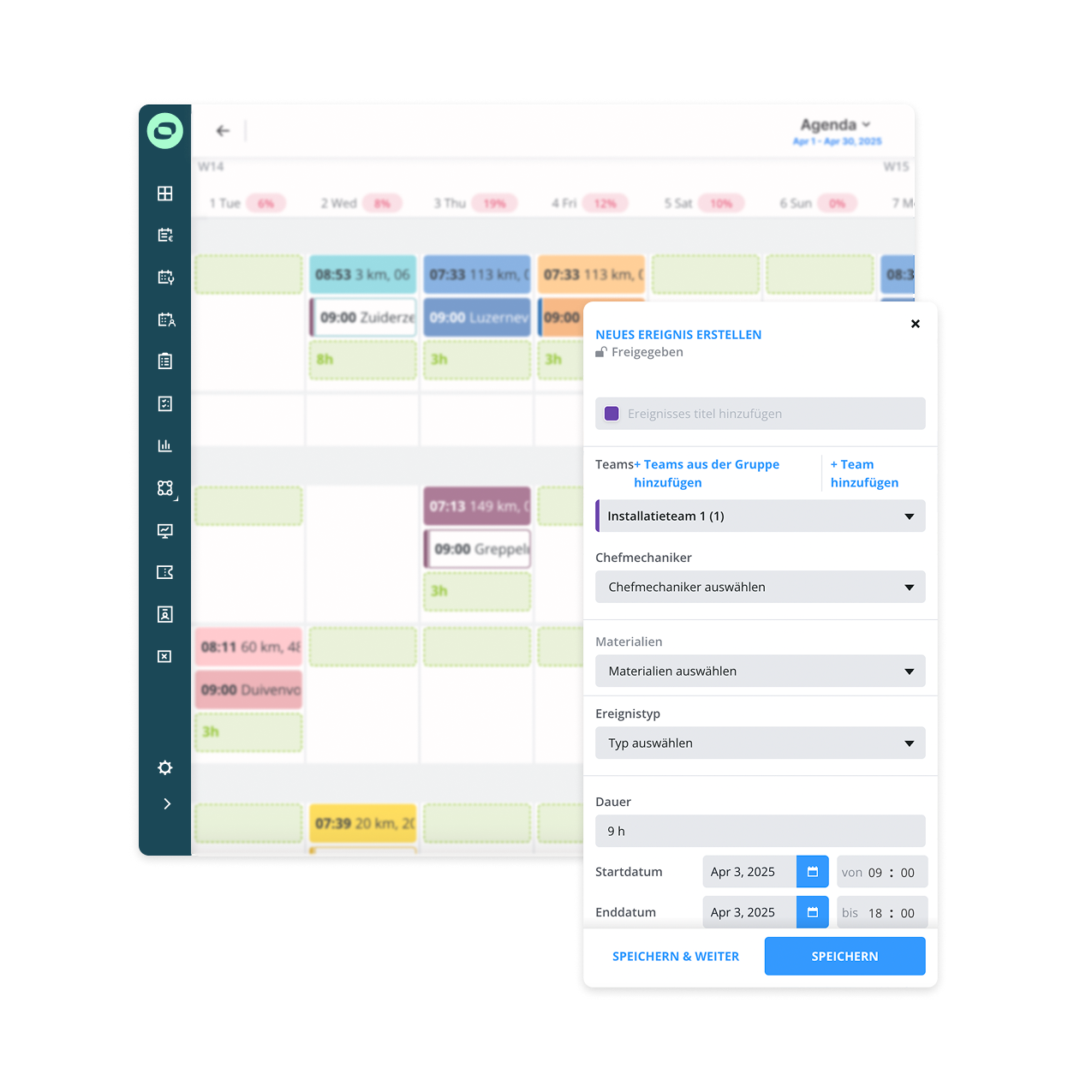 Planning squared Installation Execution DE